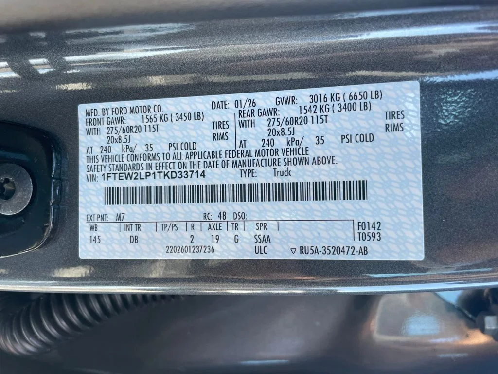 New 2026 Carbonized Gray Metallic Ford STX® image 42