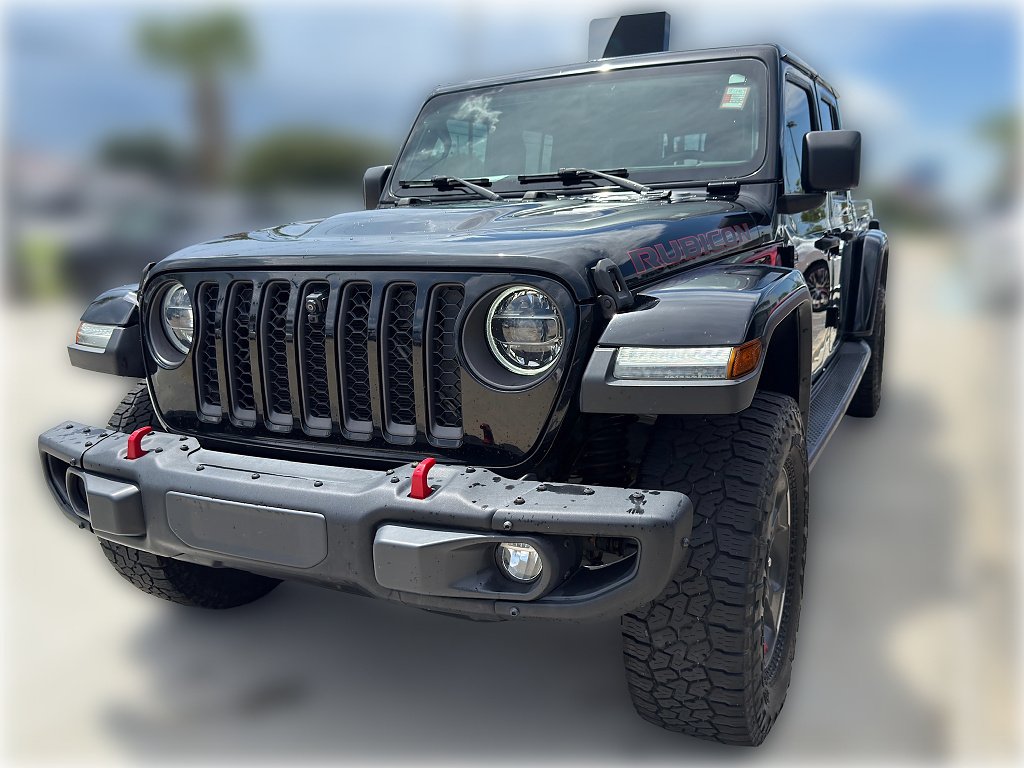 Used 2021 Black Clear Coat Jeep Rubicon image 3