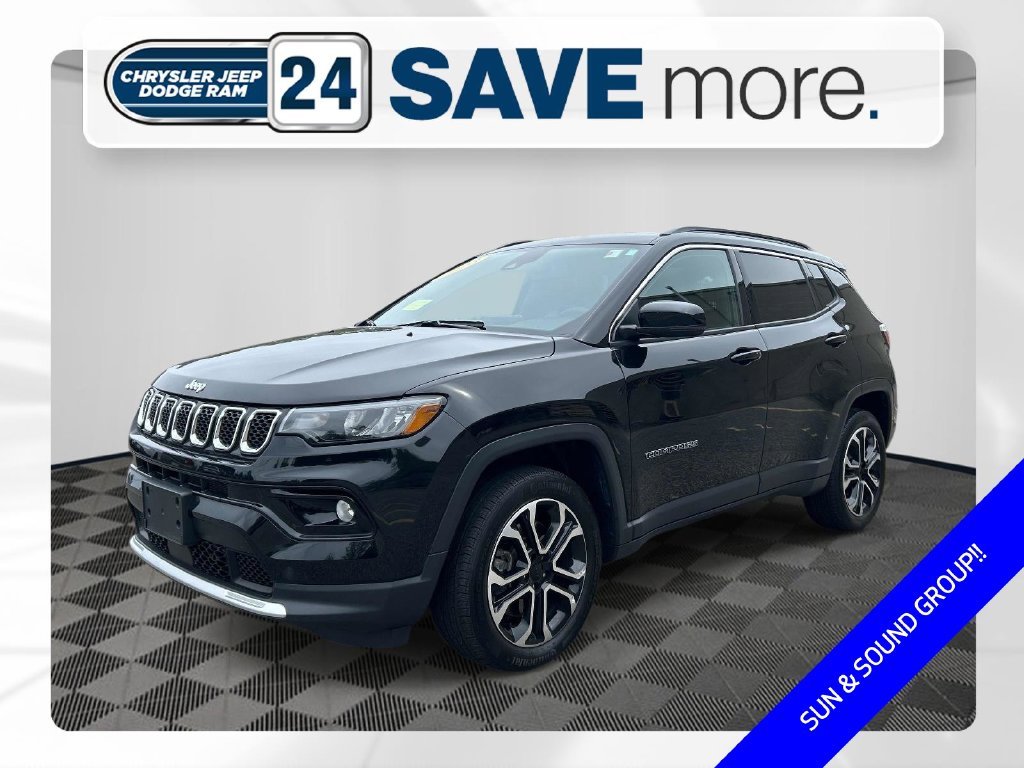 Used 2023 Black Jeep Limited image 1