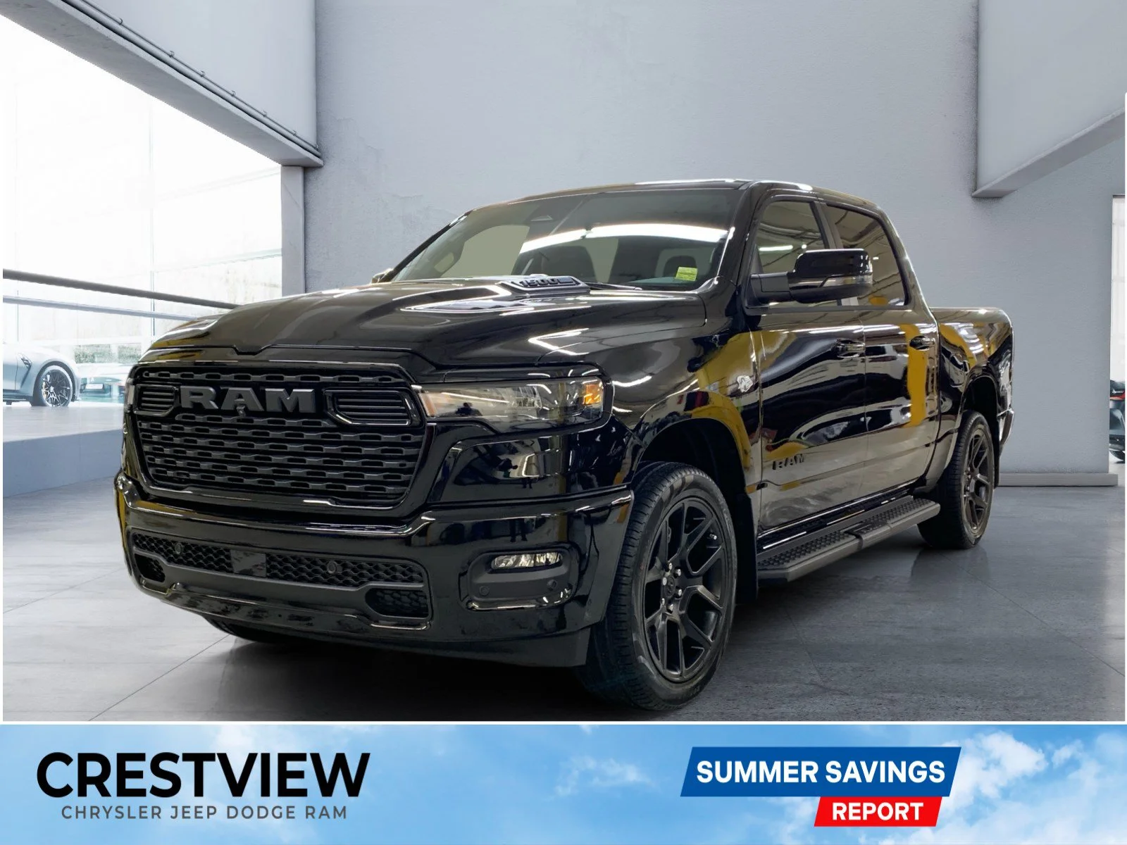 New 2026 Diamond Black Crystal Pearl Ram Sport image 1