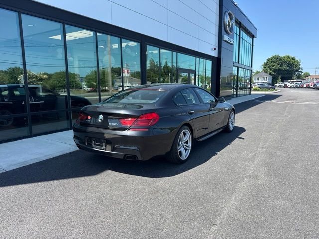 Used 2018 Black BMW 650i xDrive Gran Coupe image 3