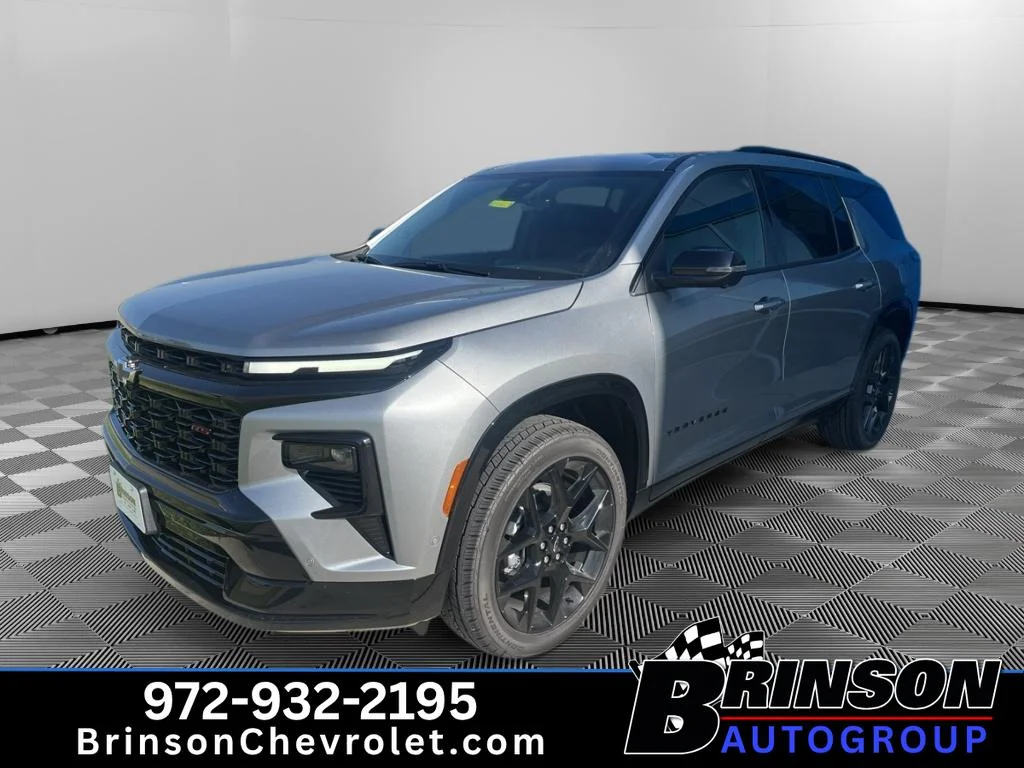 New 2026 Sterling Gray Metallic Chevrolet RS image 1