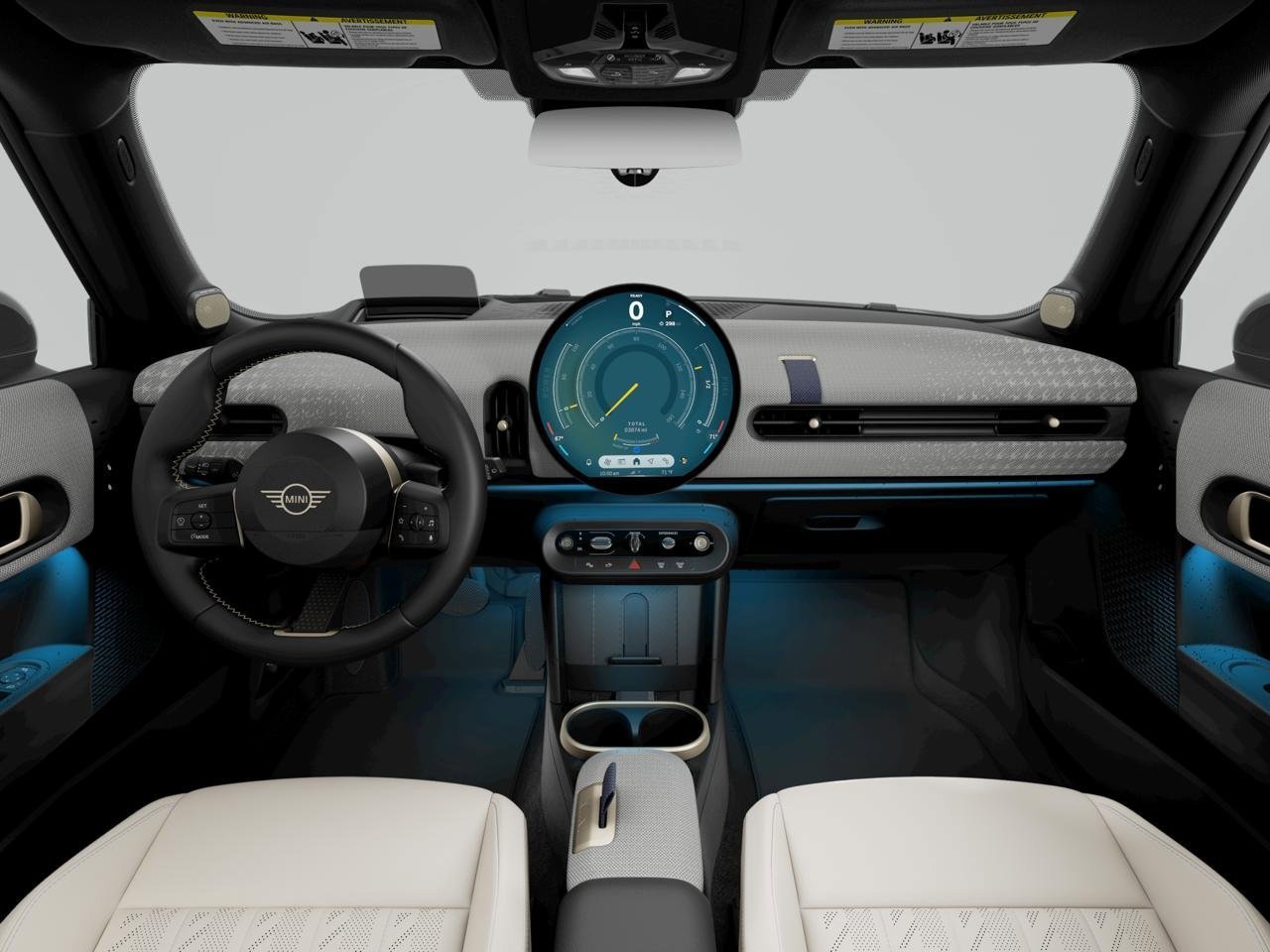 New 2026 Icy Sunshine Blue Metallic MINI Signature Plus image 7