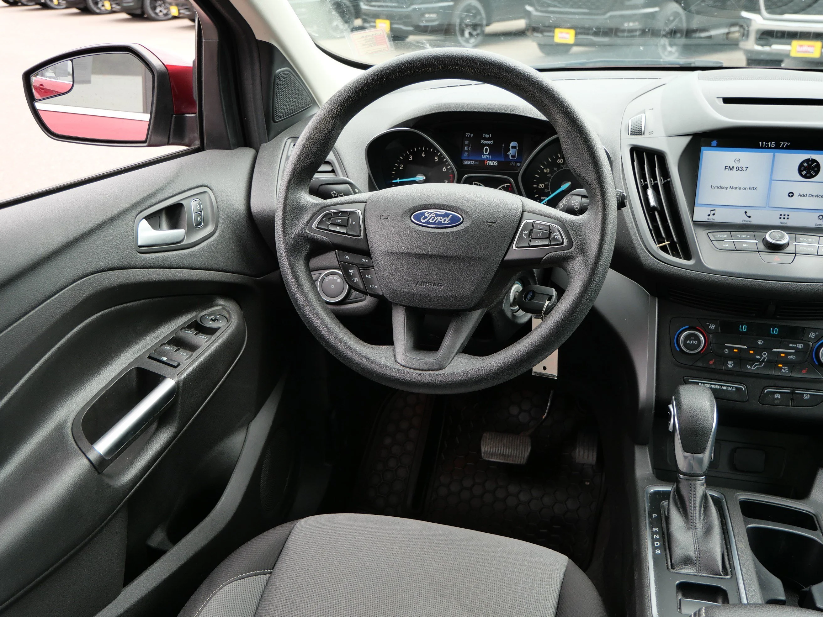 Used 2018 Ruby Red Metallic Tinted Clearcoat Ford SE image 9