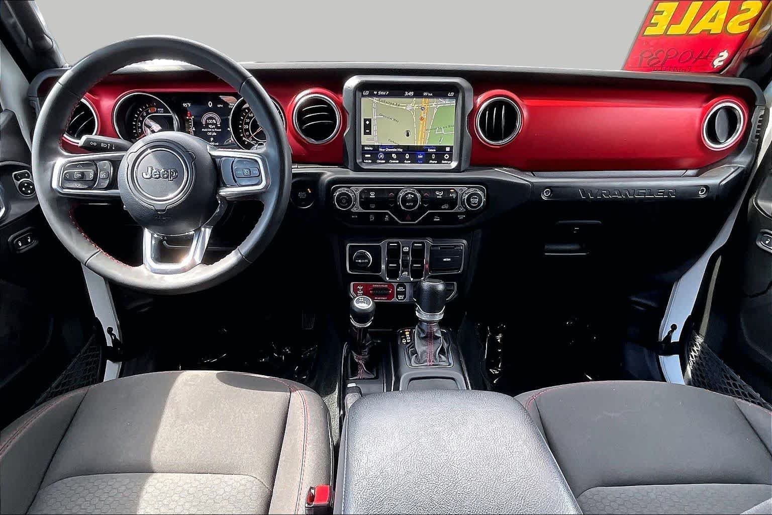 Used 2023 Bright White Clearcoat Jeep Rubicon image 15