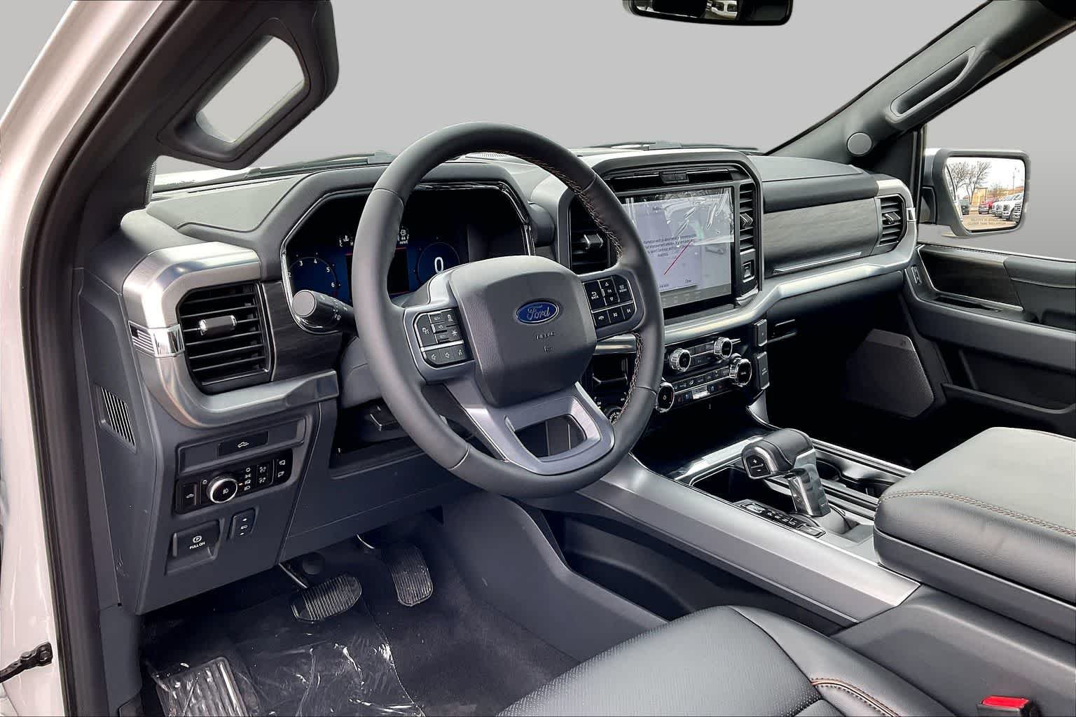 New 2026 Star White Metallic Tri-Coat Ford Lariat® image 8