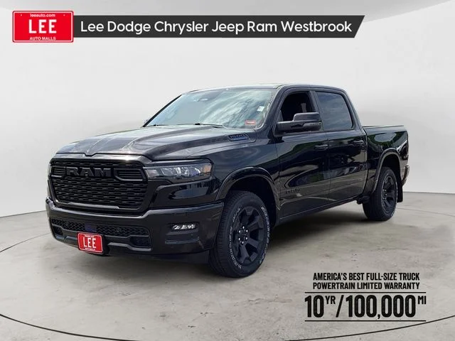 New 2026 Diamond Black Ram BIG HORN CREW CAB 4X4 5