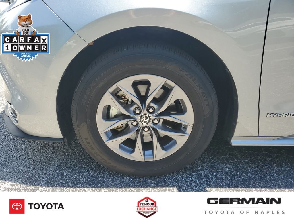 Certified Used 2021 Silver Toyota XLE image 13