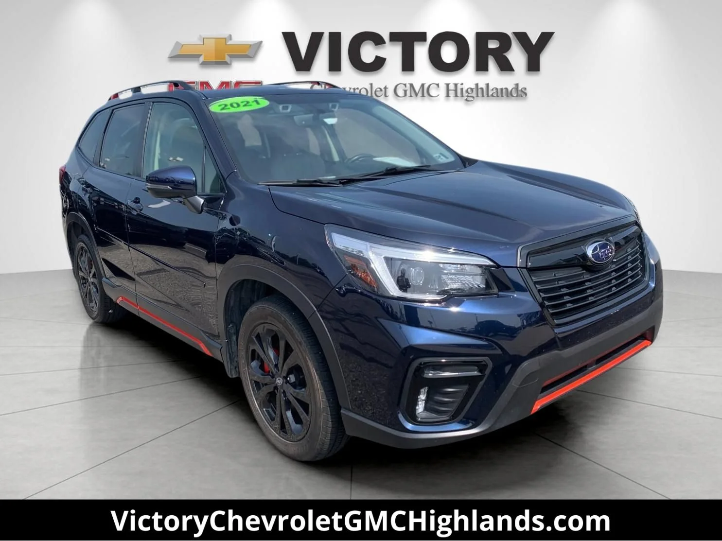 Used 2021 Blue Subaru Sport image 1