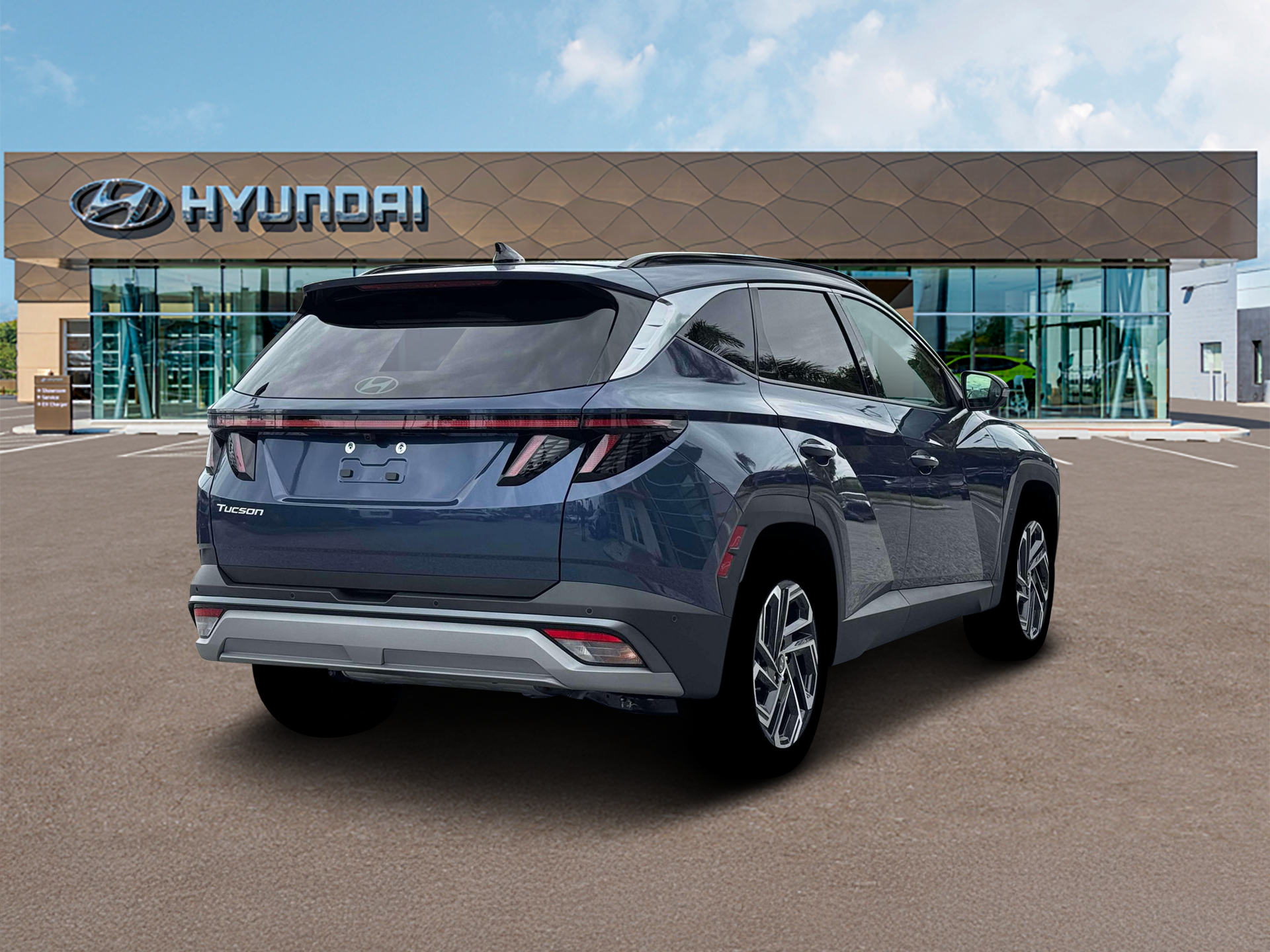 New 2026 Blue Hyundai Limited FWD image 7