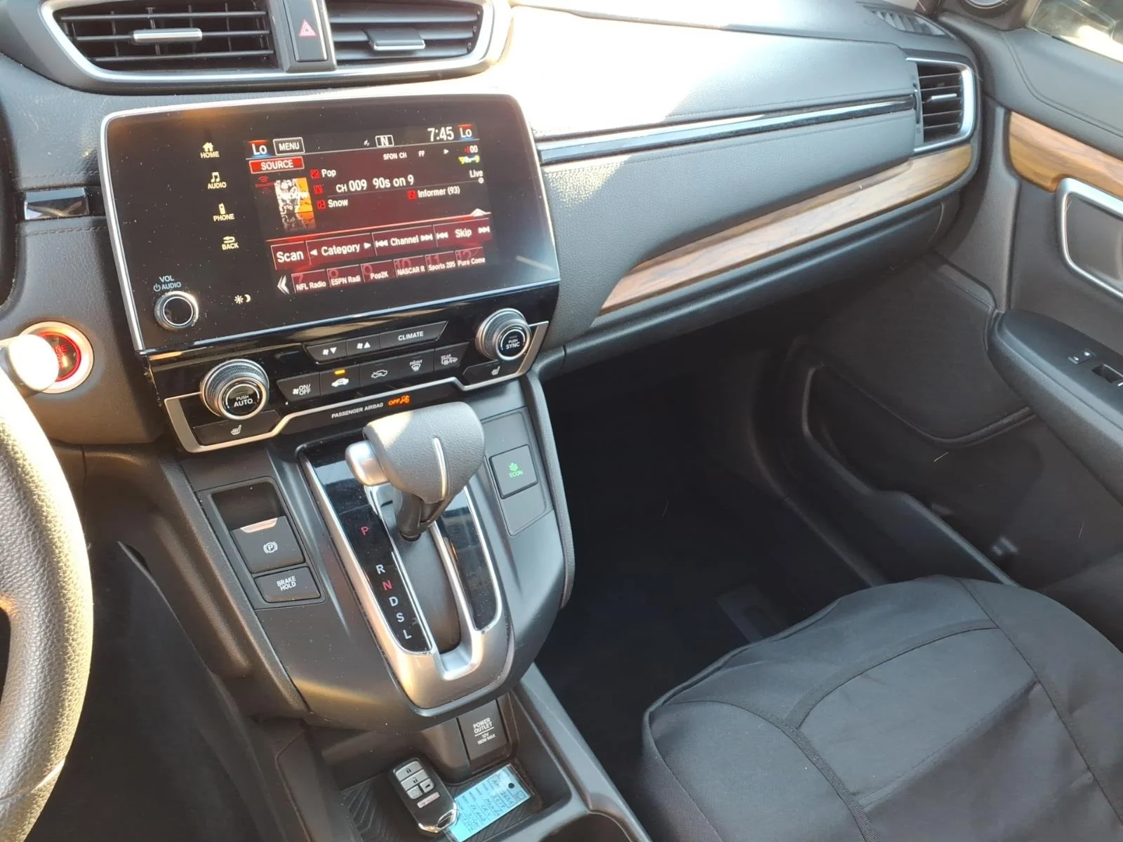 Used 2019 Lunar Silver Metallic Honda EX image 8