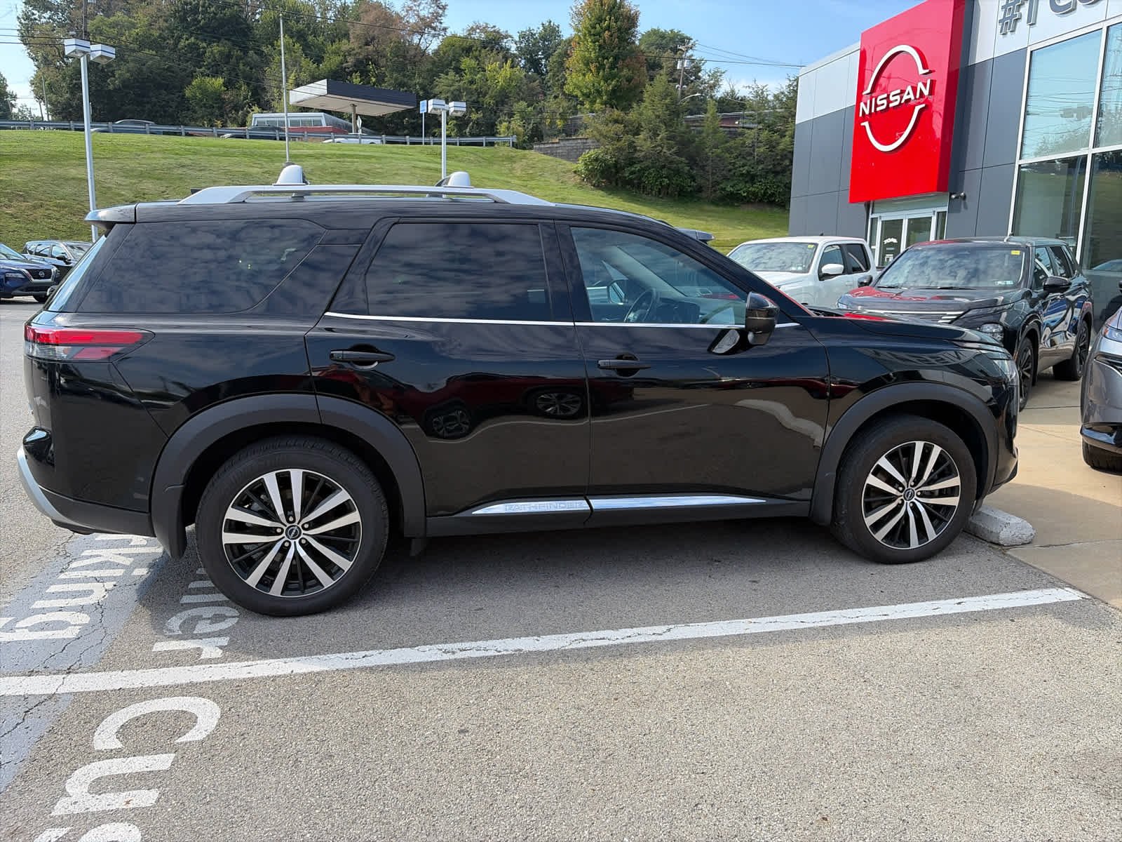 Certified Used 2024 Super Black Nissan Platinum image 6