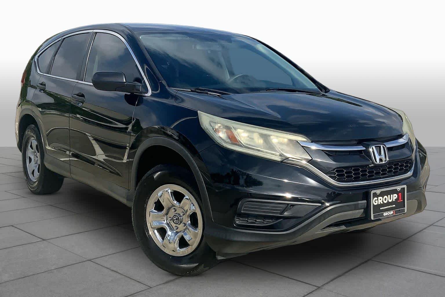 Used 2015 Crystal Black Pearl Honda LX image 3