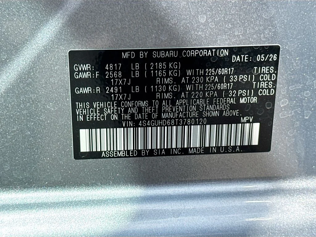 New 2026 Silver Subaru Premium image 41