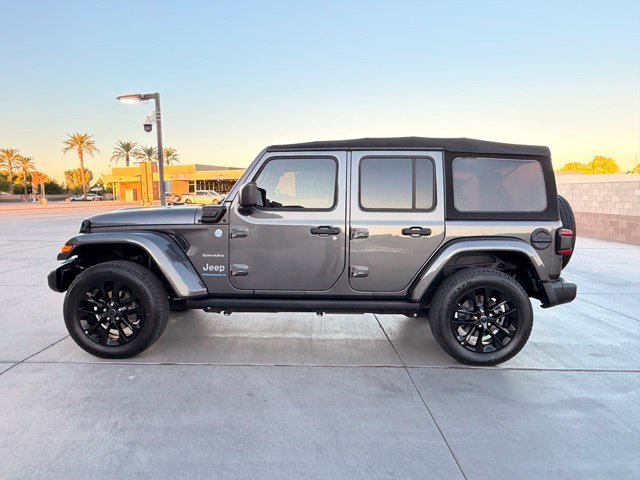 Used 2024 Gray Jeep Sahara 4xe image 11
