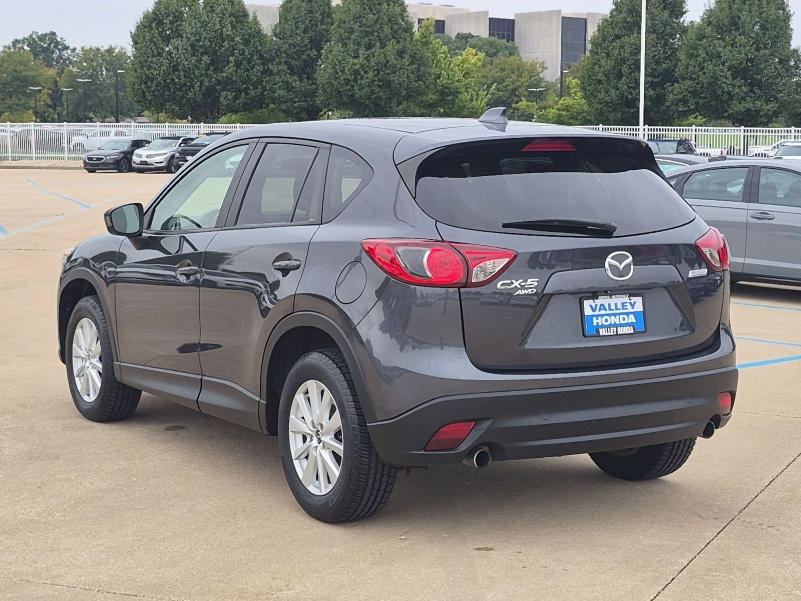 Used 2014 Meteor Gray Mica Mazda Touring AWD image 8