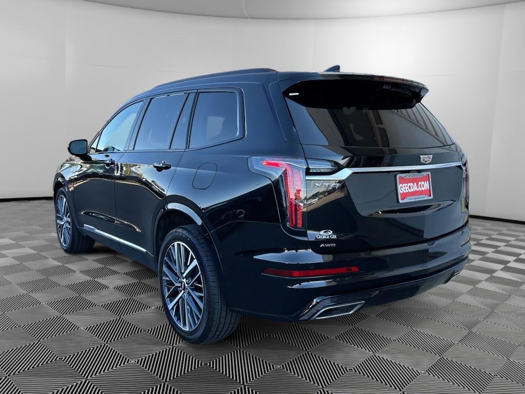 Used 2023 Stellar Black Metallic Cadillac AWD Sport image 6