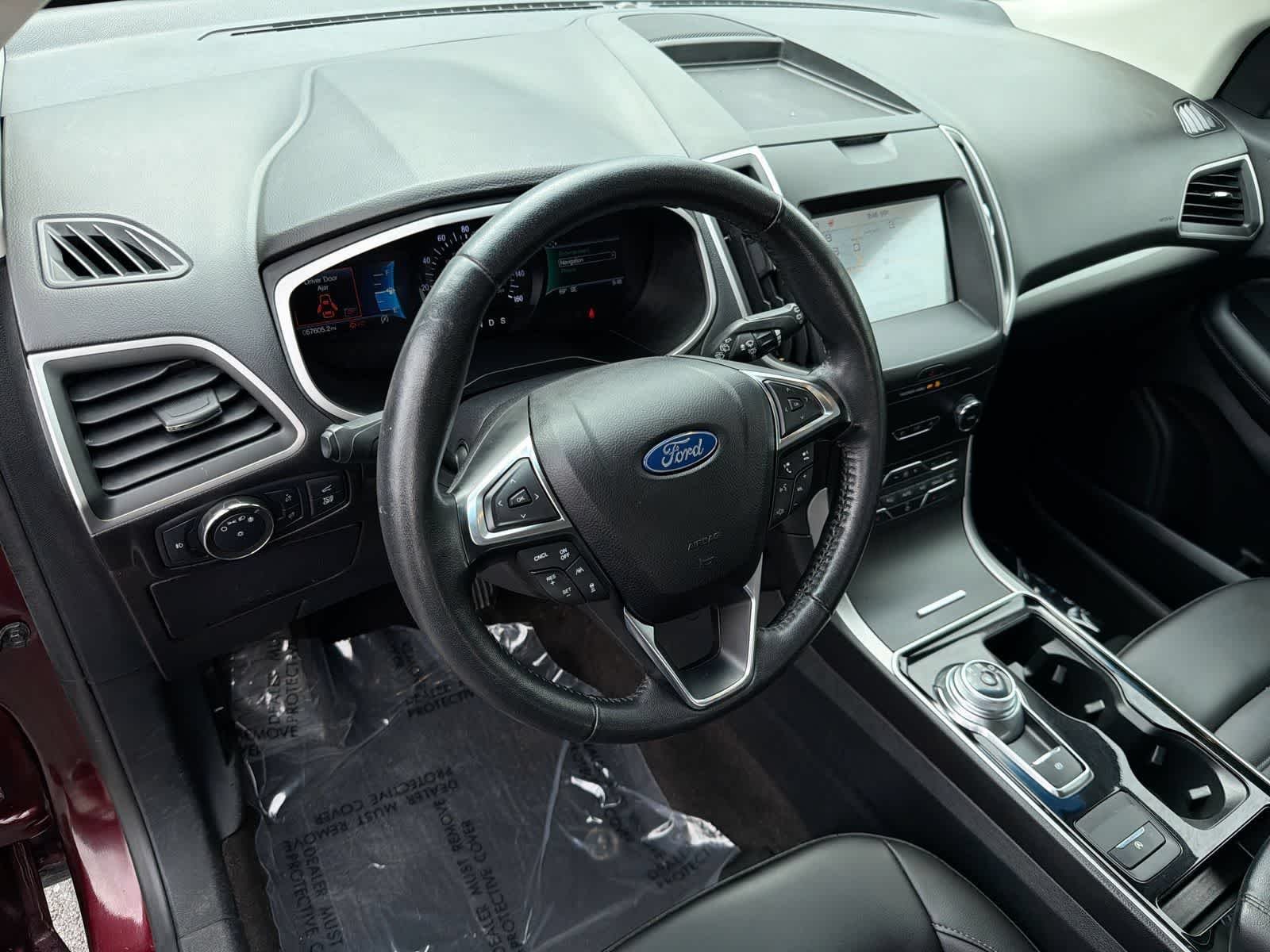 Used 2020 Burgundy Velvet Metallic Tinted Clearcoat Ford SEL image 10