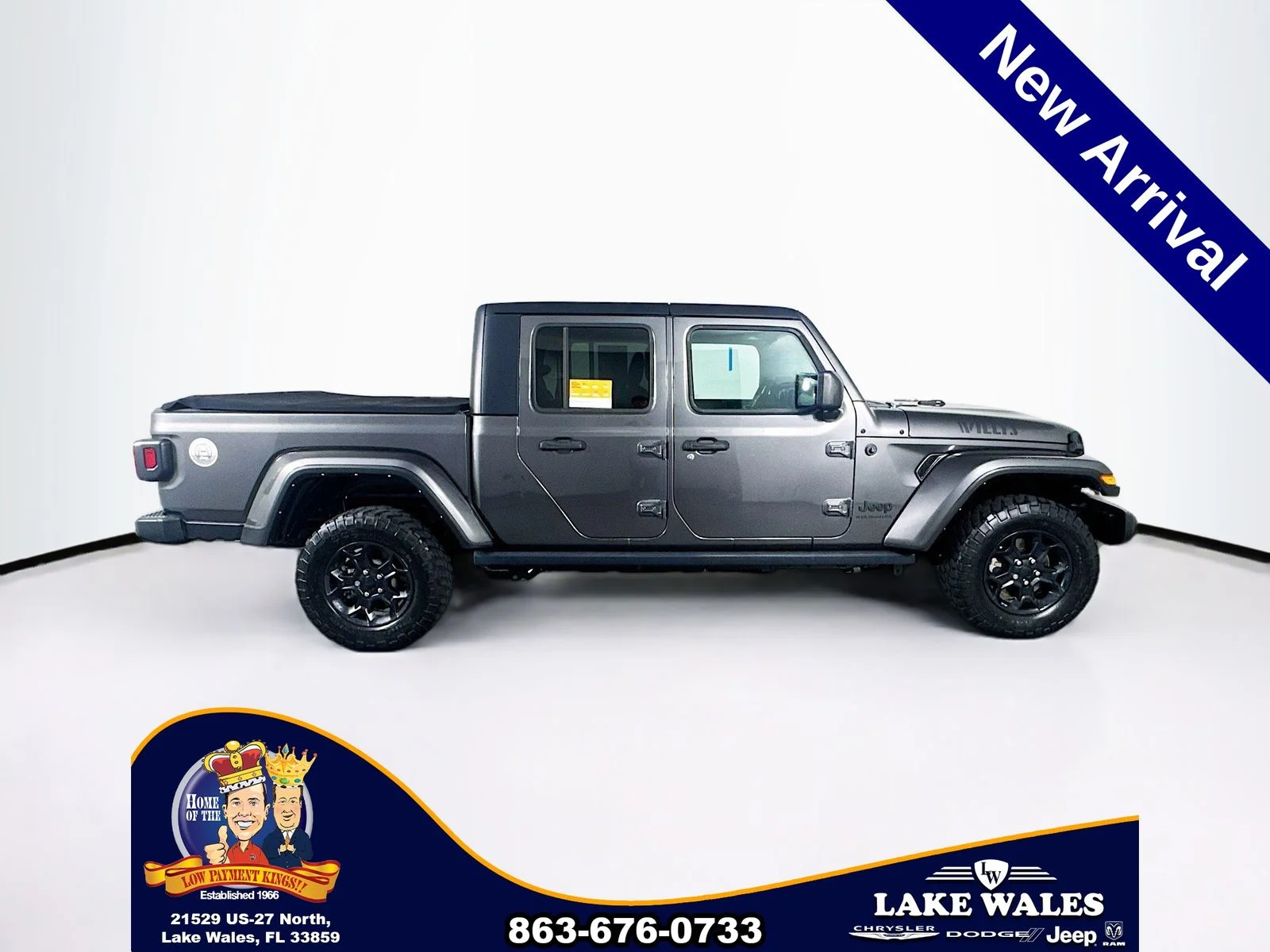 Used 2023 Gray Jeep Willys image 8