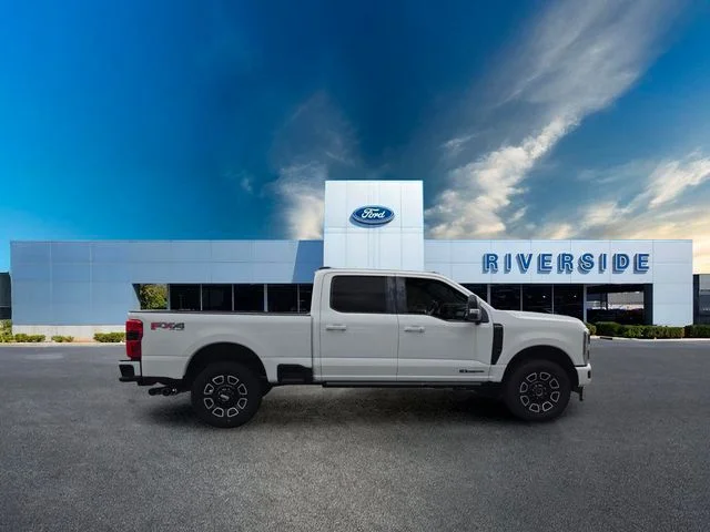 New 2026 Star White Metallic Tri-Coat Ford F-250® Platinum® image 8