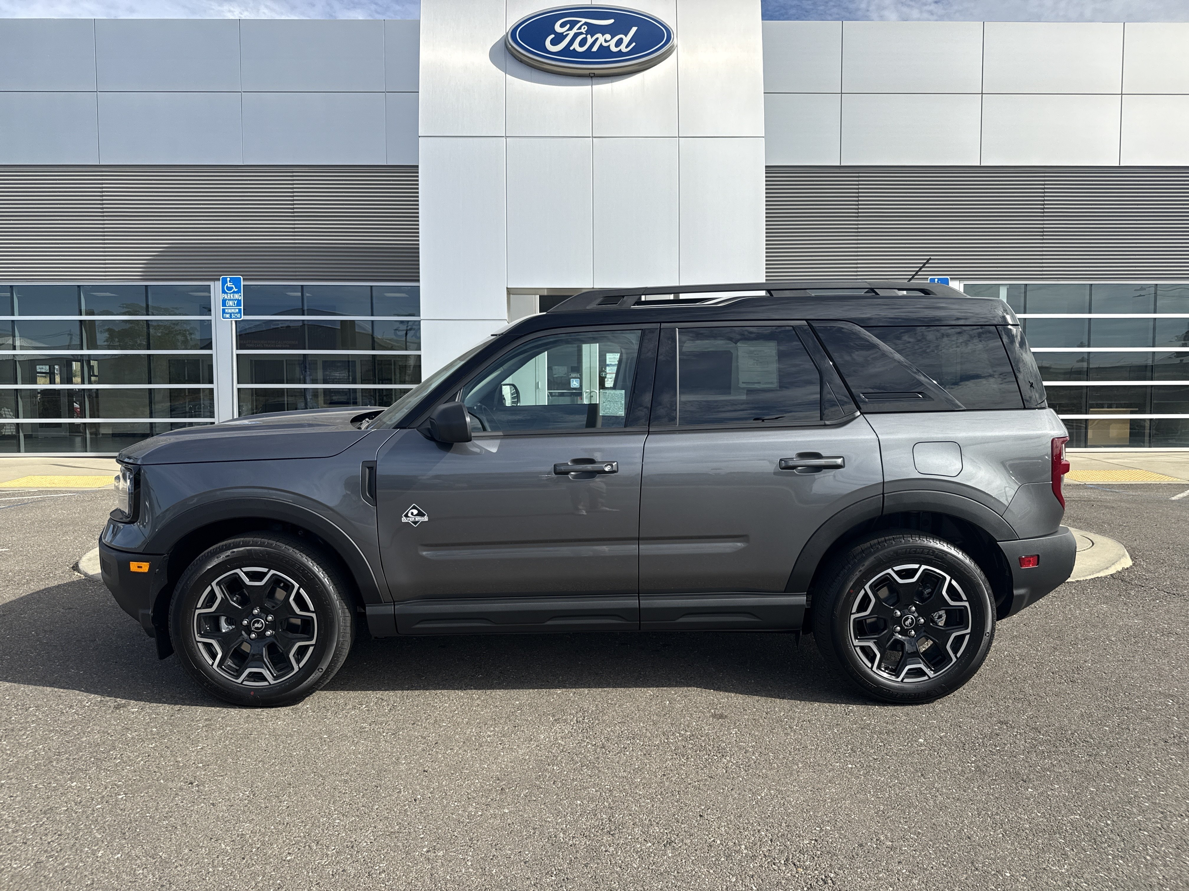 New 2026 Carbonized Gray Metallic Ford Outer Banks® image 2