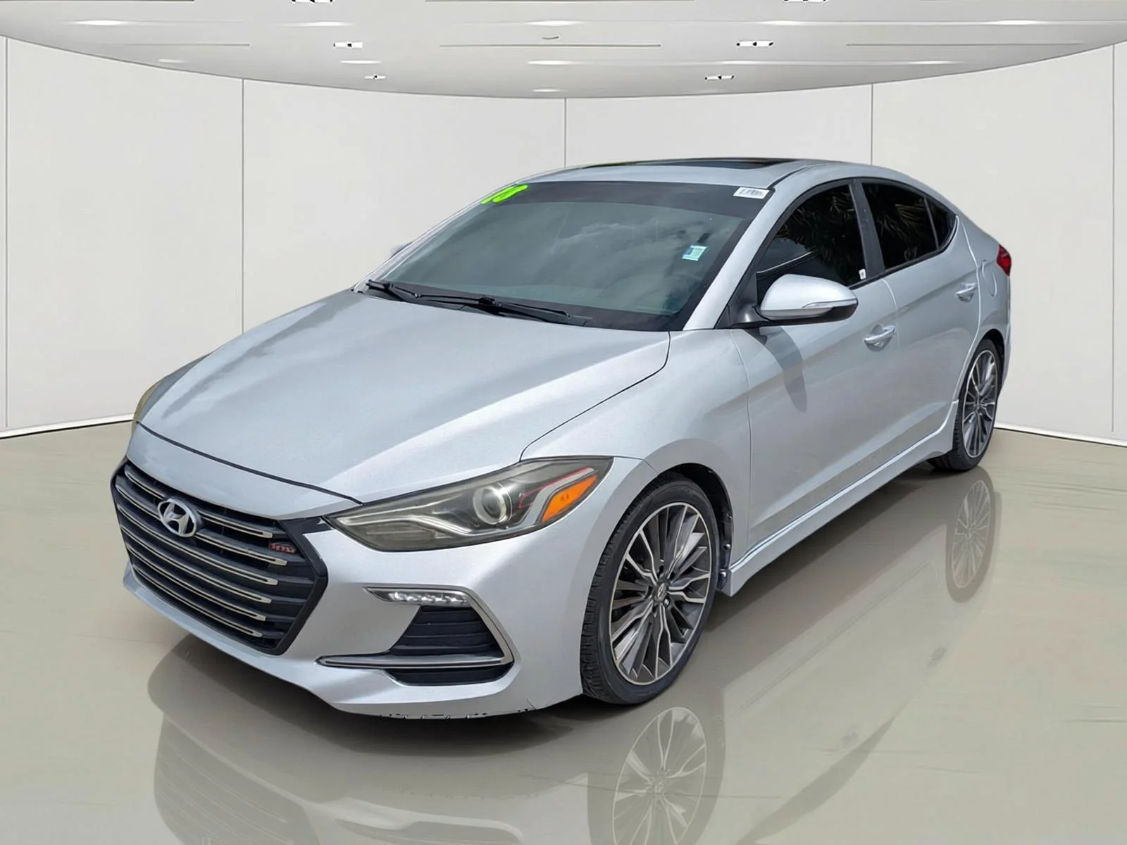 Used 2018 Hyundai Elantra Sport with VIN KMHD04LB7JU553031 for sale in Cocoa, FL