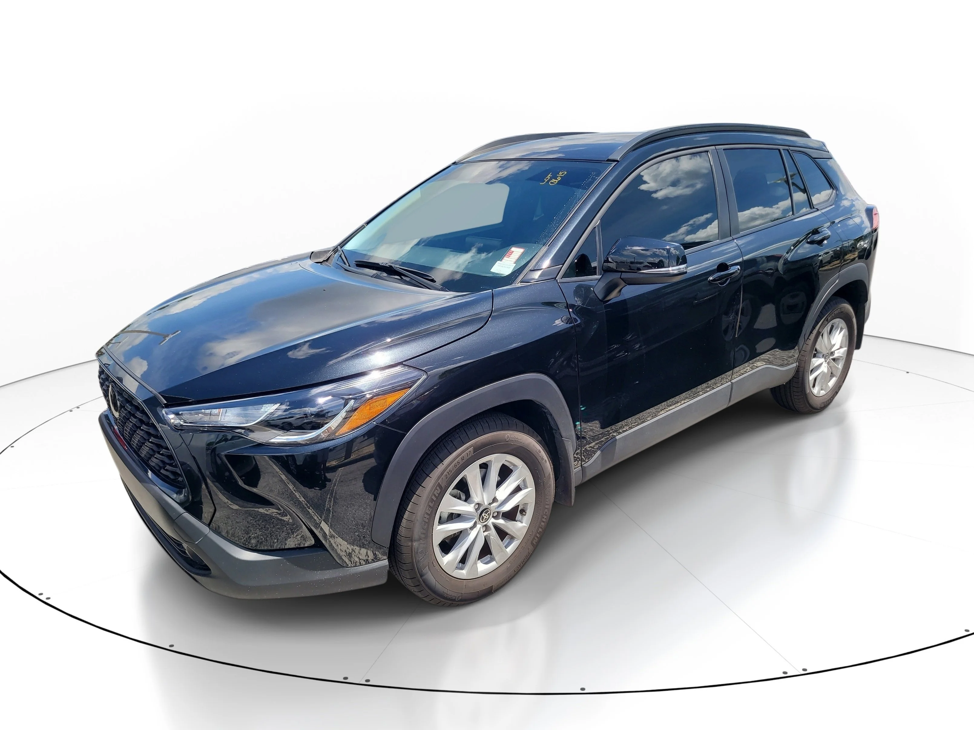Used 2025 Jet Black Toyota LE image 3