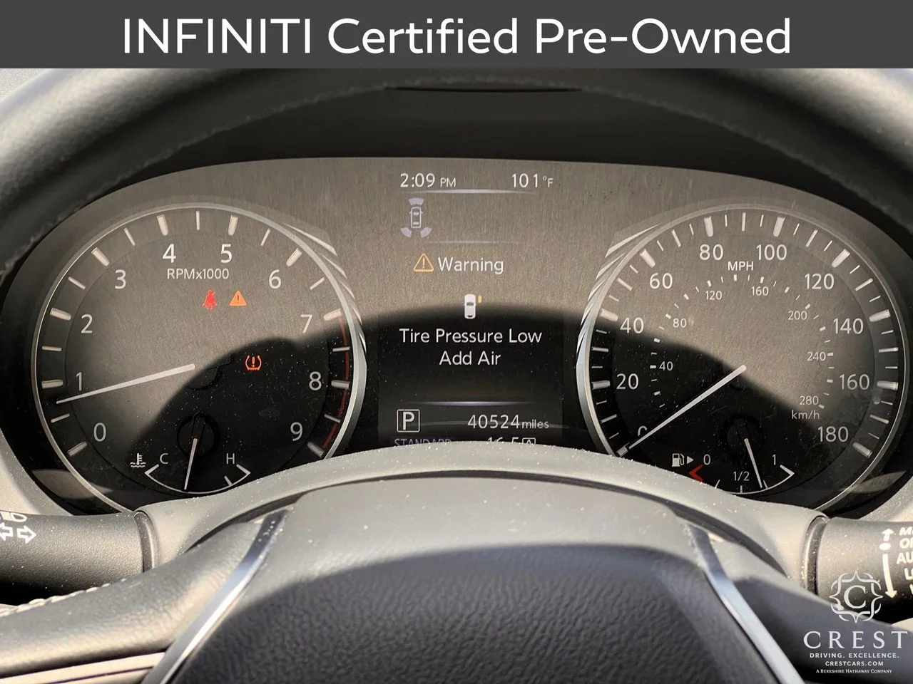 Certified Used 2023 Black Obsidian INFINITI LUXE image 16