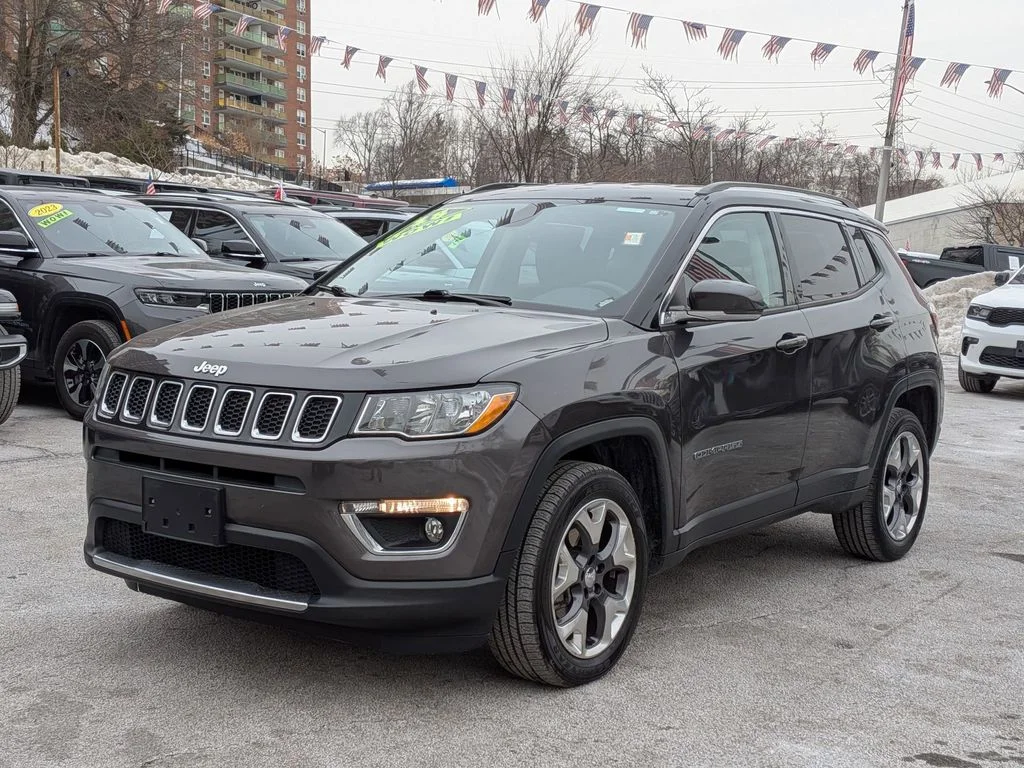 Used 2018 Jeep Compass Limited with VIN 3C4NJDCB8JT397601 for sale in Stamford, CT
