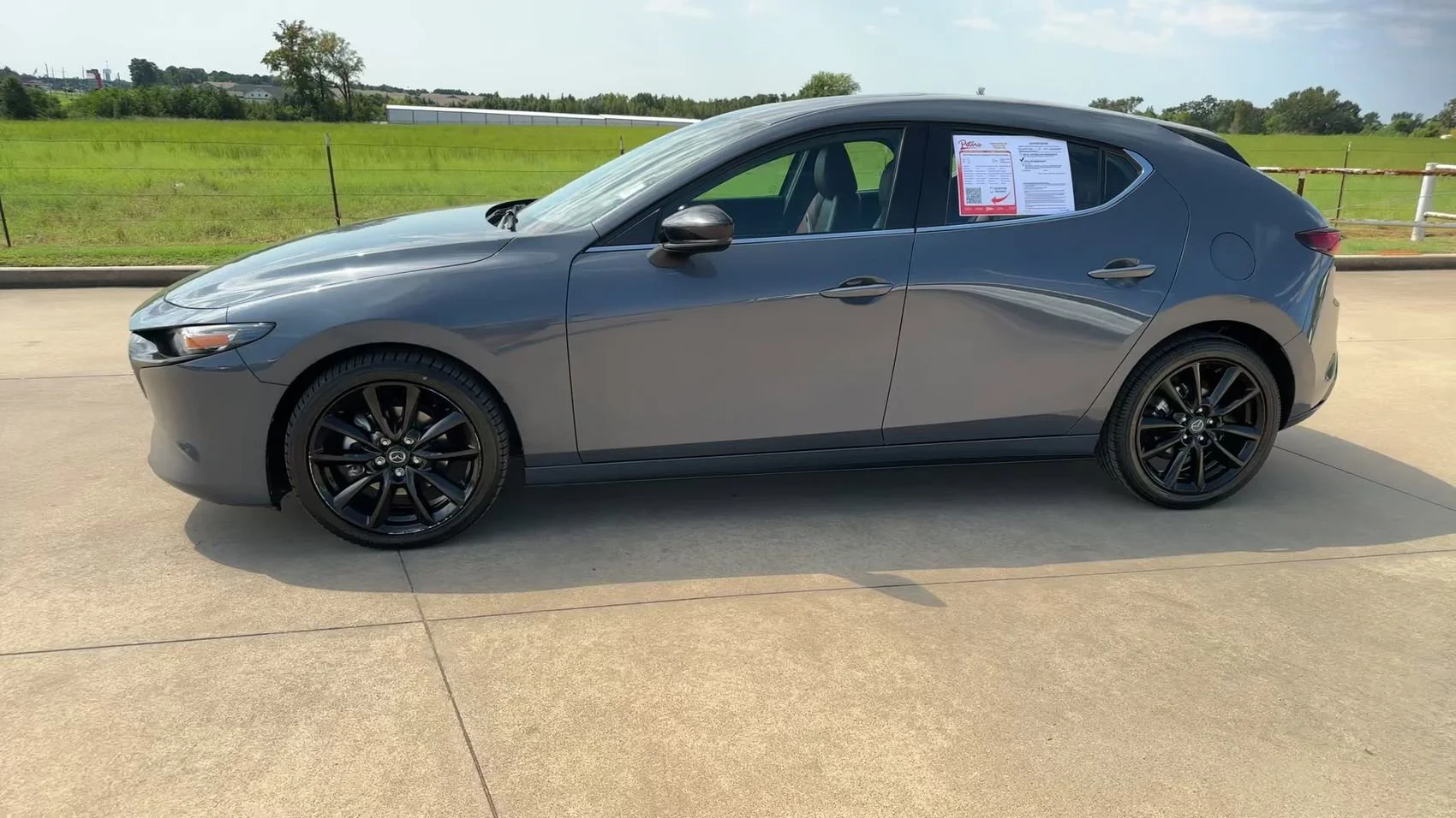 Used 2024 Polymetal Gray Metallic Mazda 2.5 S Carbon Edition image 5