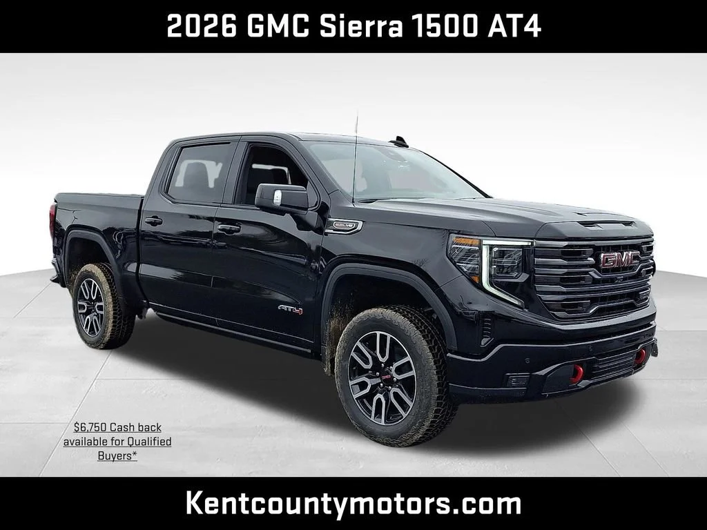 2026 GMC Sierra 4WD Crew Cab Short Box AT4's photo