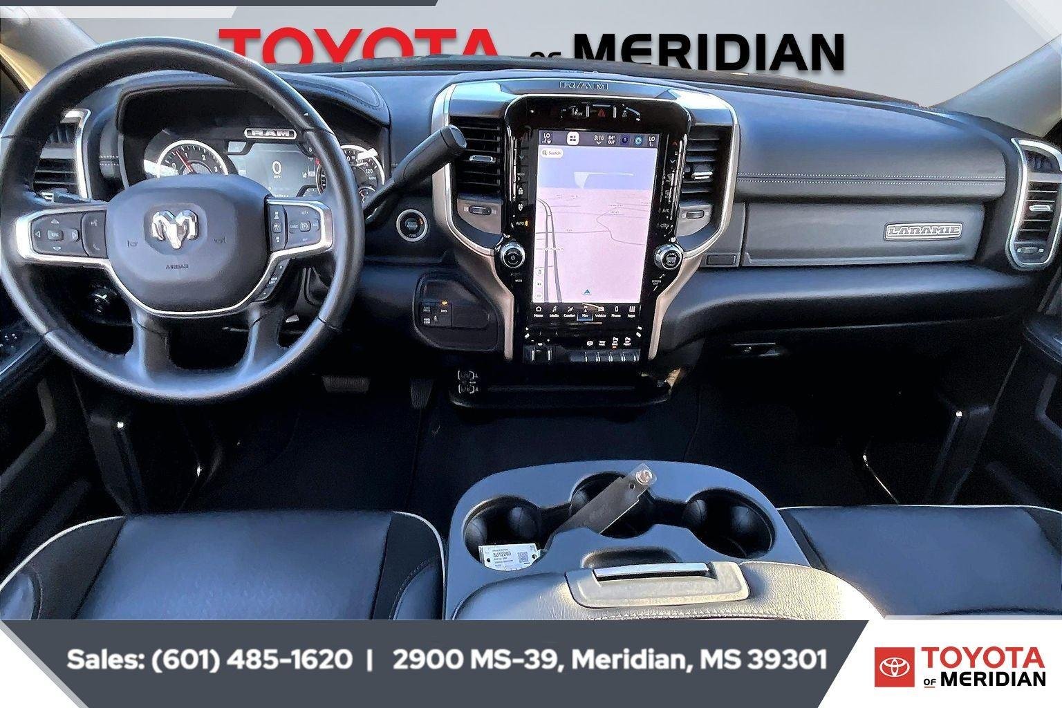 Used 2024 Billet Silver Metallic Clearcoat Ram Laramie image 13