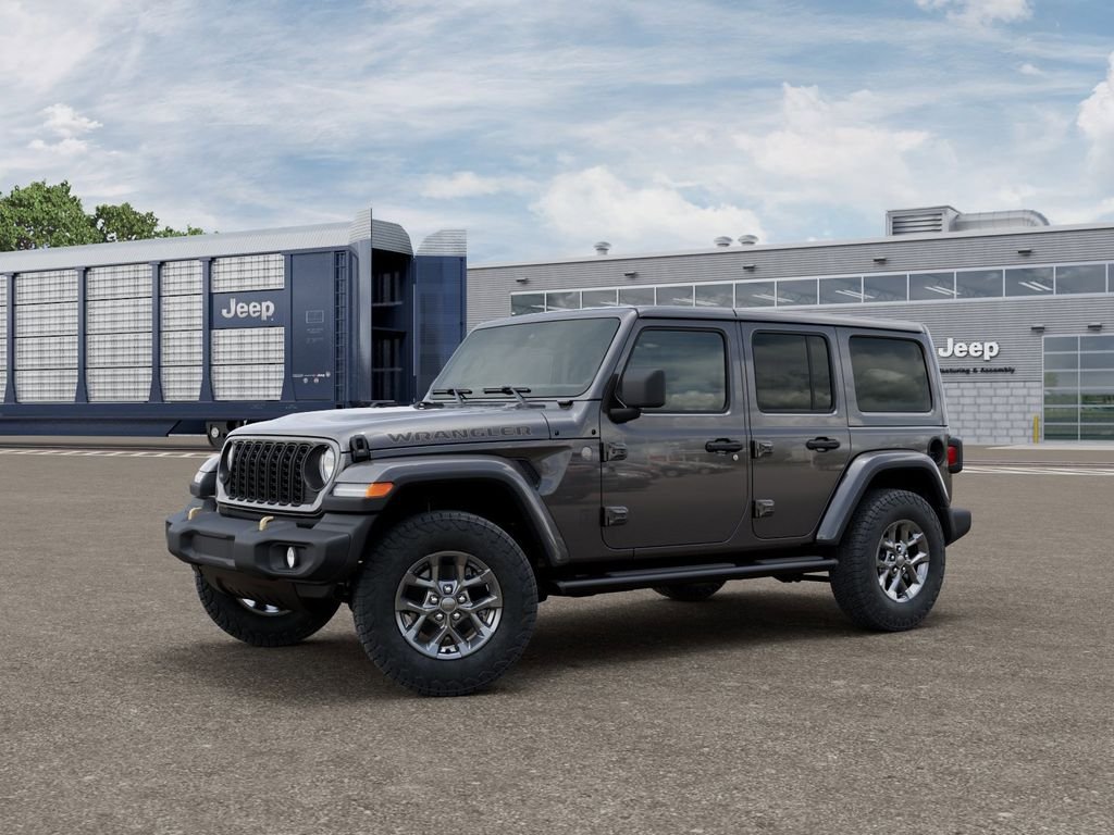 New 2026 Granite Crystal Metallic Clear-Coat Exterior Paint Jeep 85th Anniversary Edition image 3