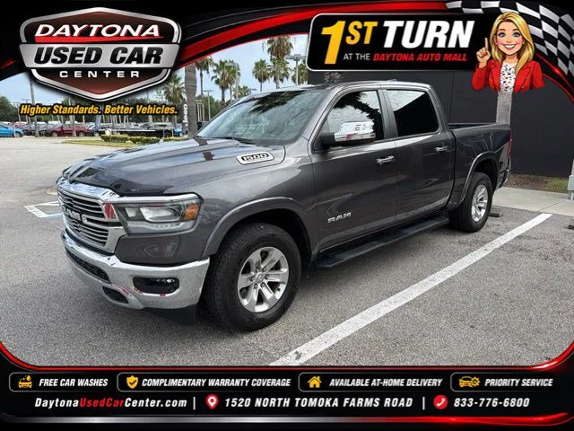 Used 2022 Crystal Metallic Ram Laramie image 1