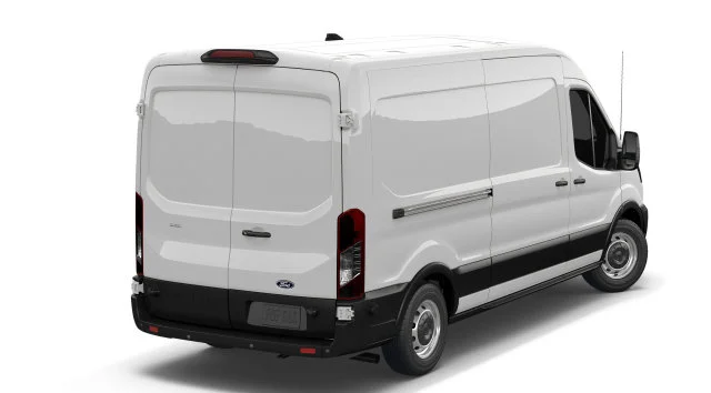 New 2027 Oxford White Ford Cargo Van image 3