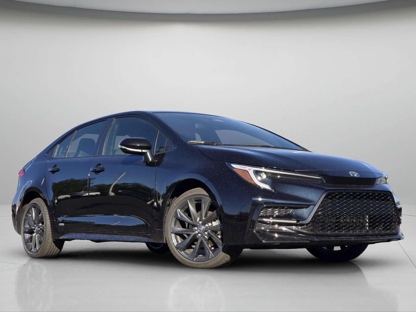 Certified Used 2026 Midnight Black Metallic Toyota SE image 2
