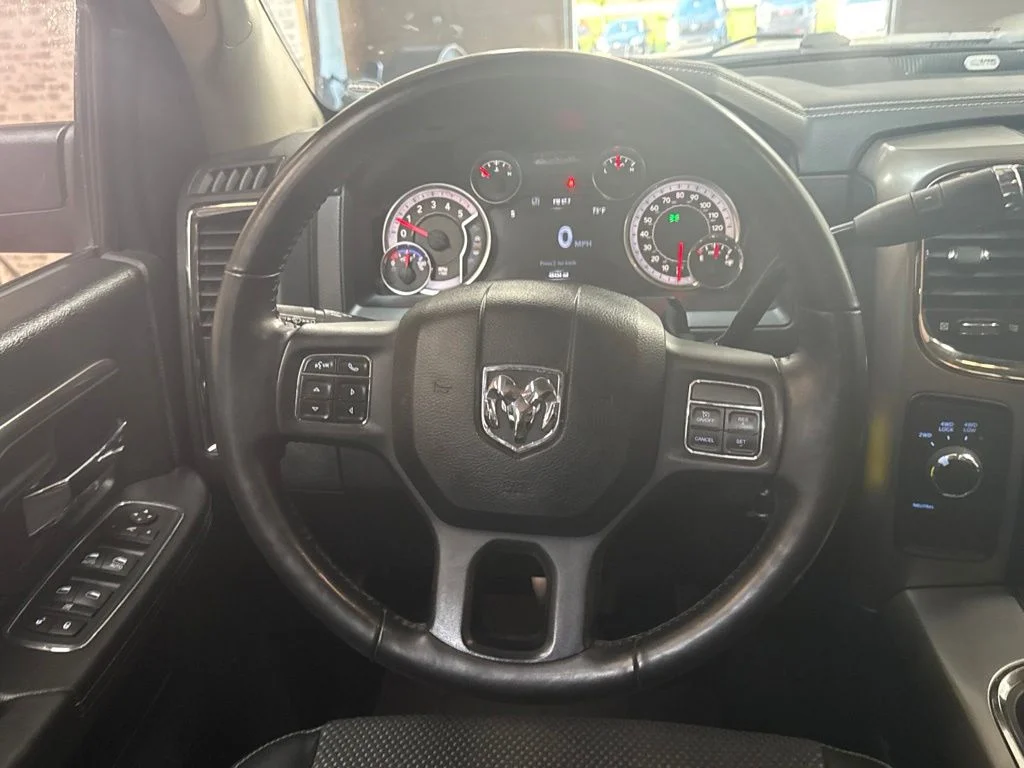 Used 2018 Bright Silver Metallic Clearcoat Ram Big Horn image 18