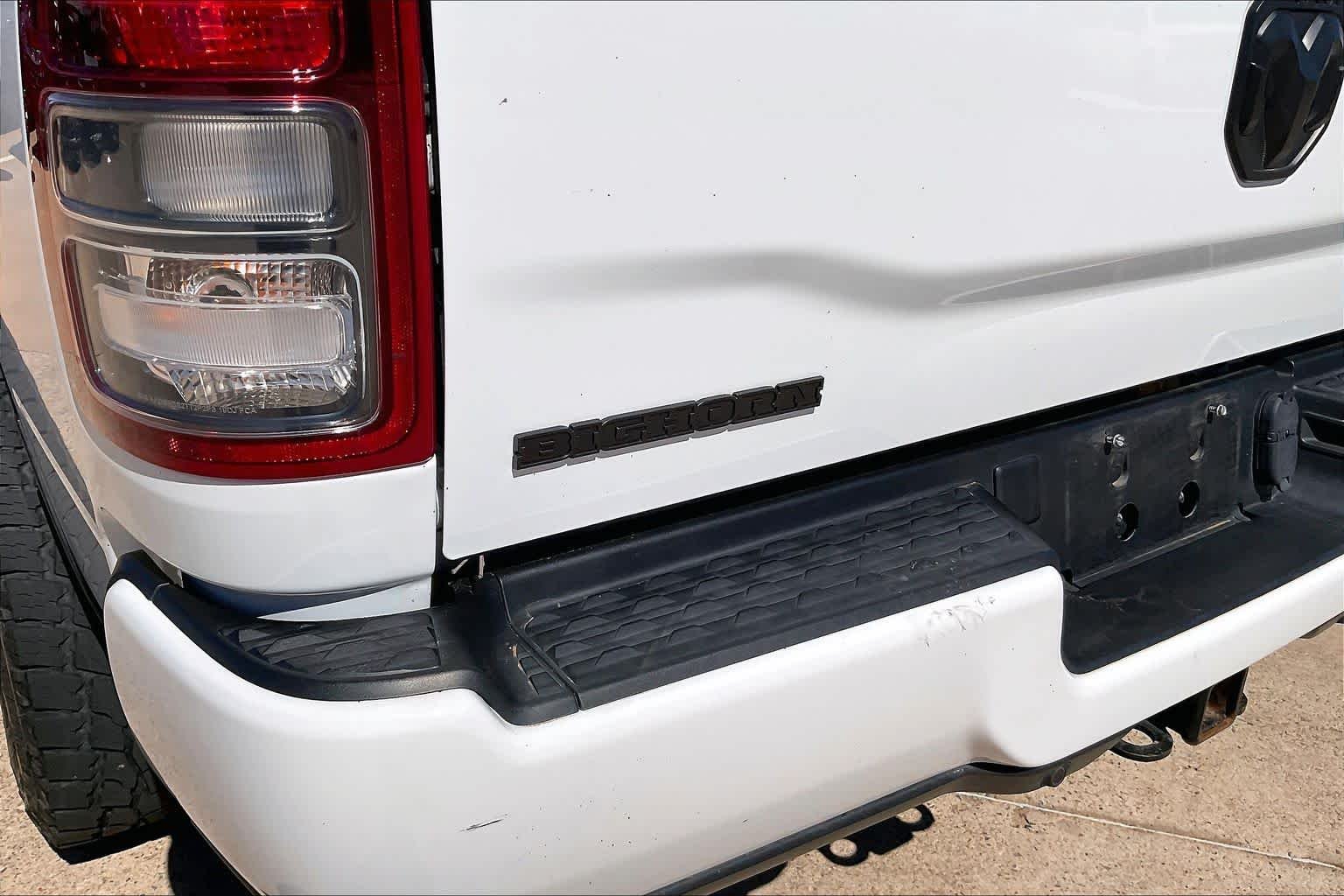 Used 2022 Bright White Clearcoat Ram Big Horn image 10