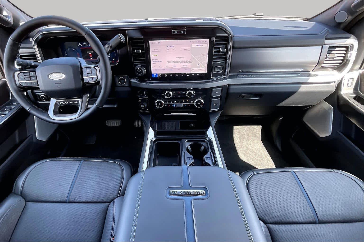 New 2026 Glacier Gray Metallic Tri-Coat Ford F-450® Platinum® image 5