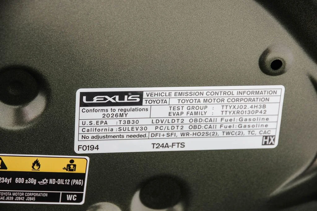 New 2026 Nori Green Pearl Lexus  350 AWD image 27