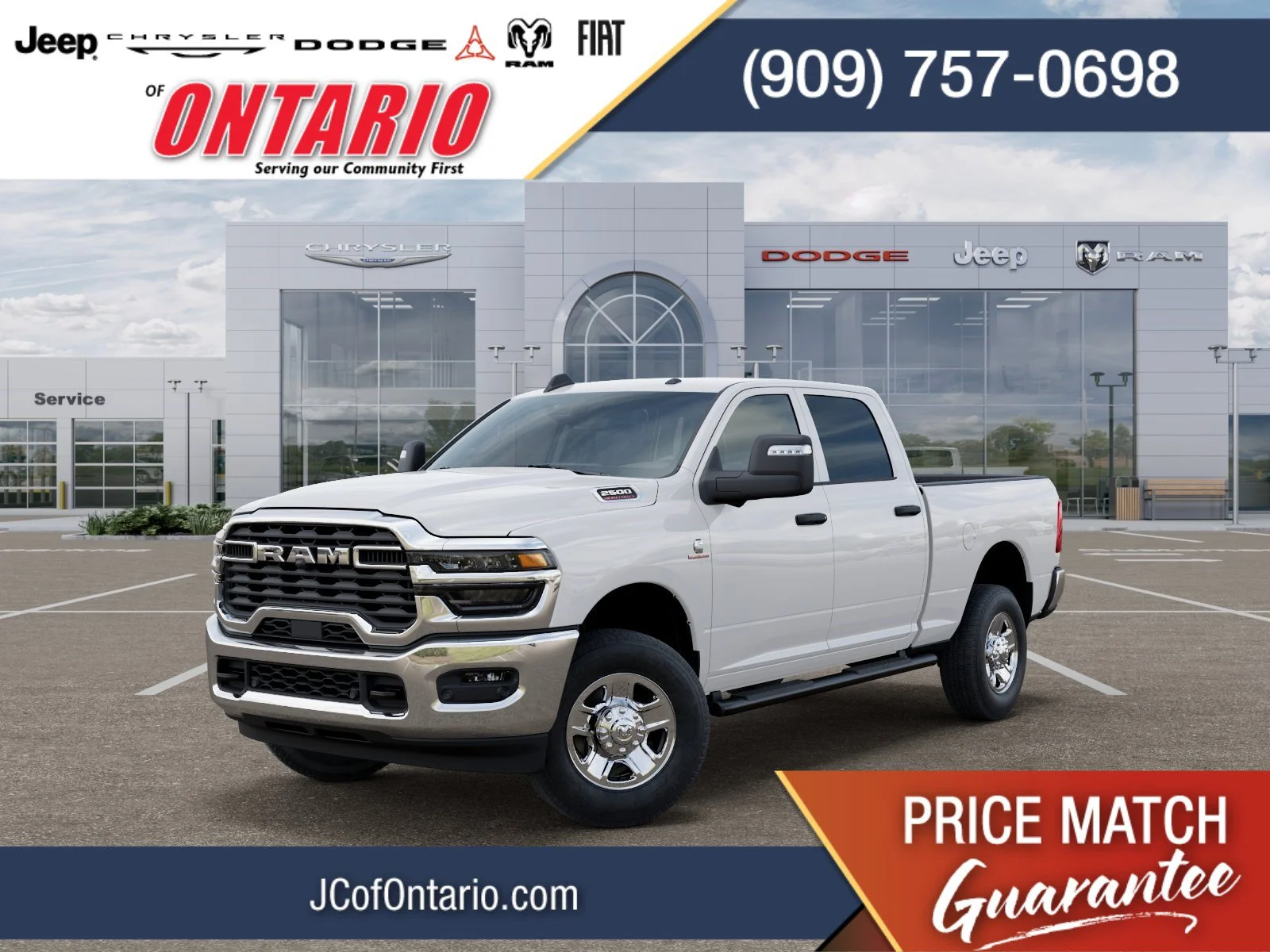 New 2026 Bright White Clearcoat RAM Tradesman image 1