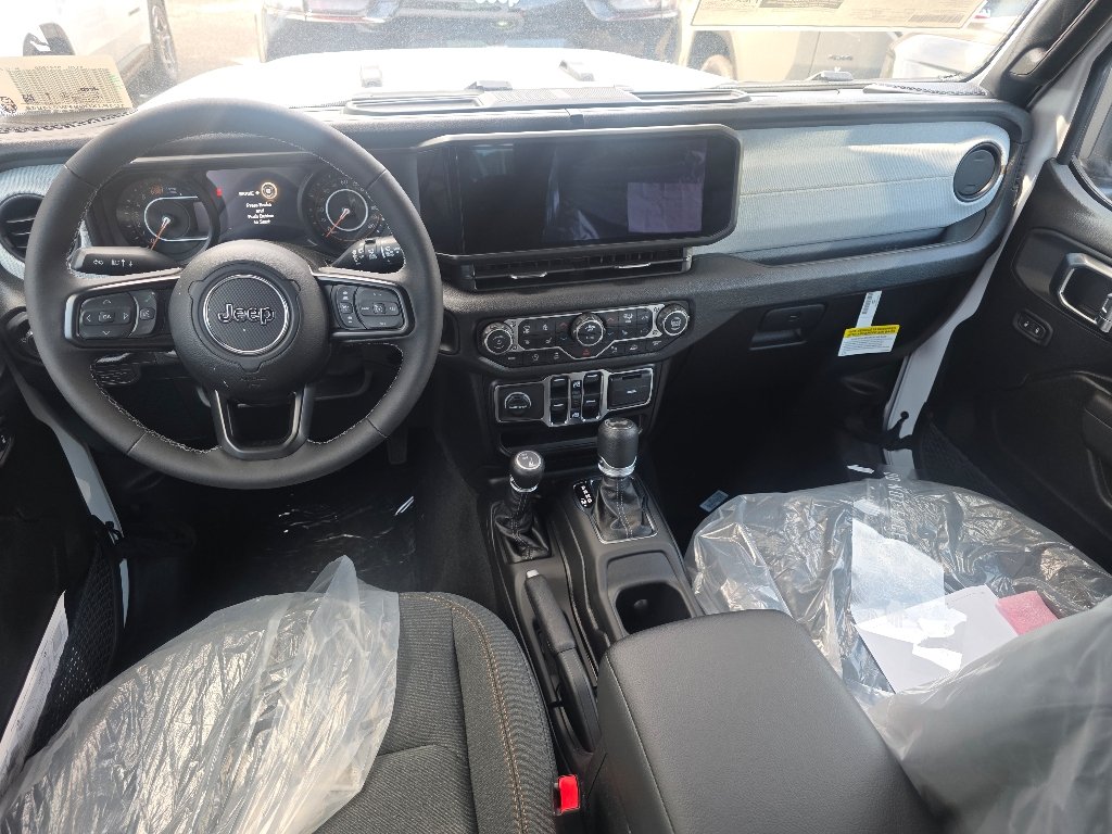 New 2026 Bright White Clear-Coat Exterior Paint Jeep Sport S image 2
