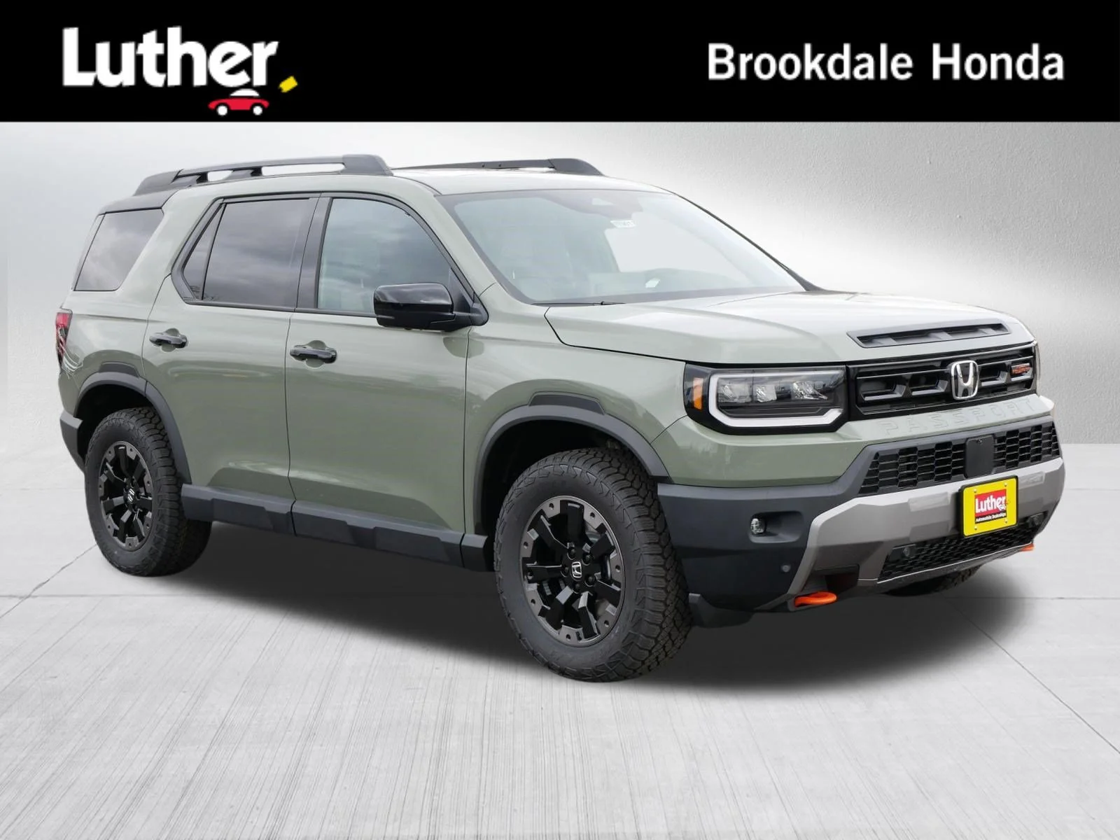 New 2026 Ash Green Metallic Honda TrailSport Elite image 1