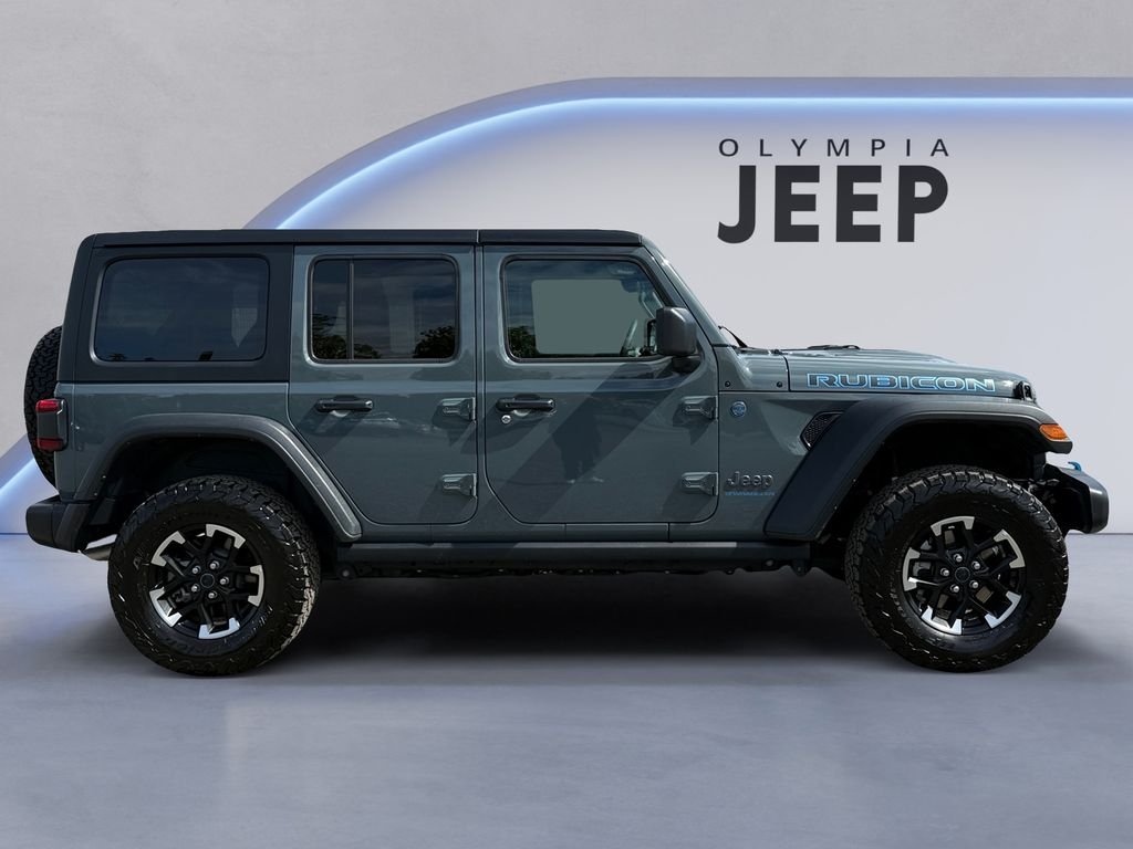 Used 2025 Gray Jeep Rubicon 4xe image 7