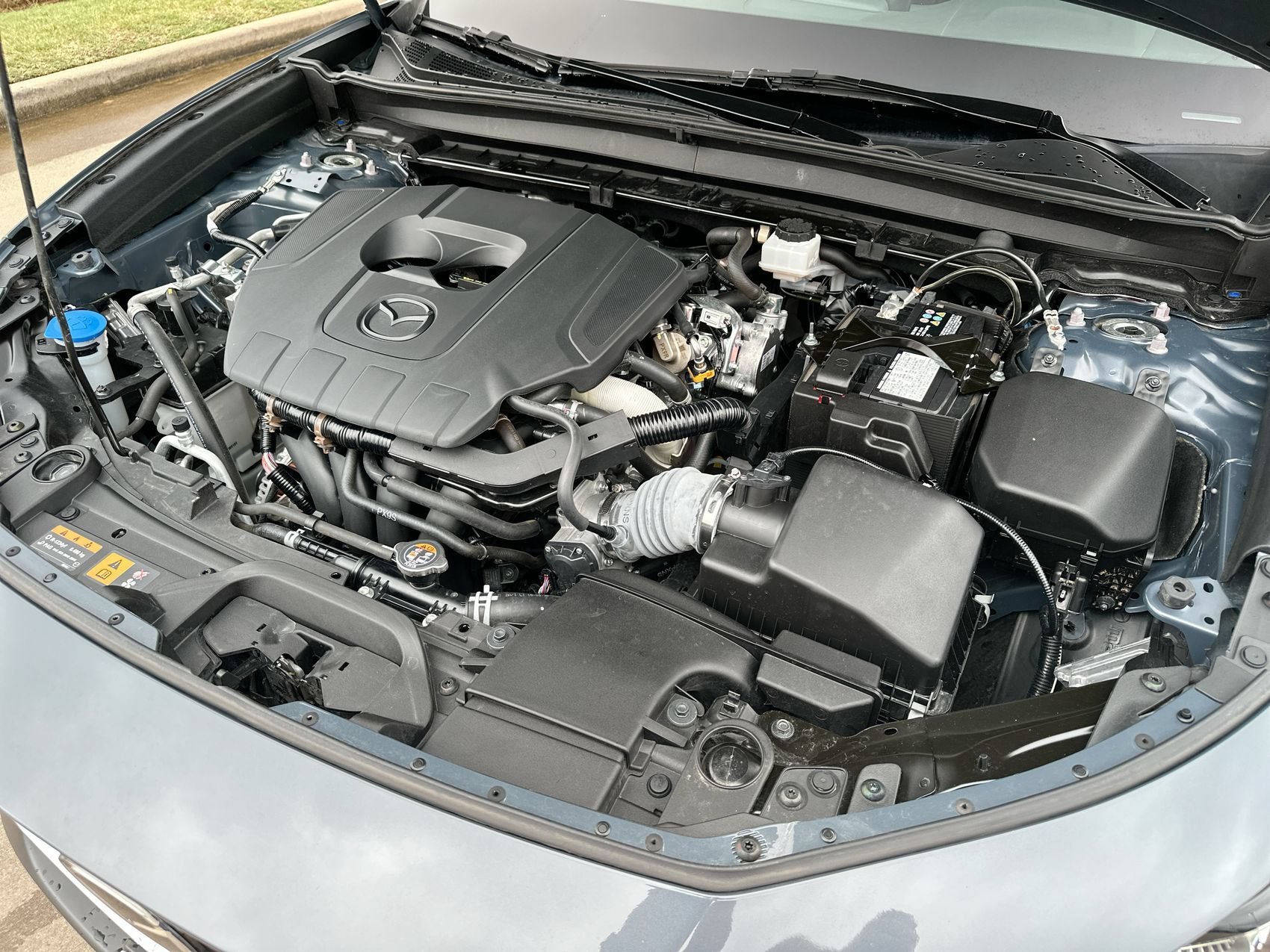 Used 2024 Polymetal Gray Metallic Mazda 2.5 S Carbon Edition image 25
