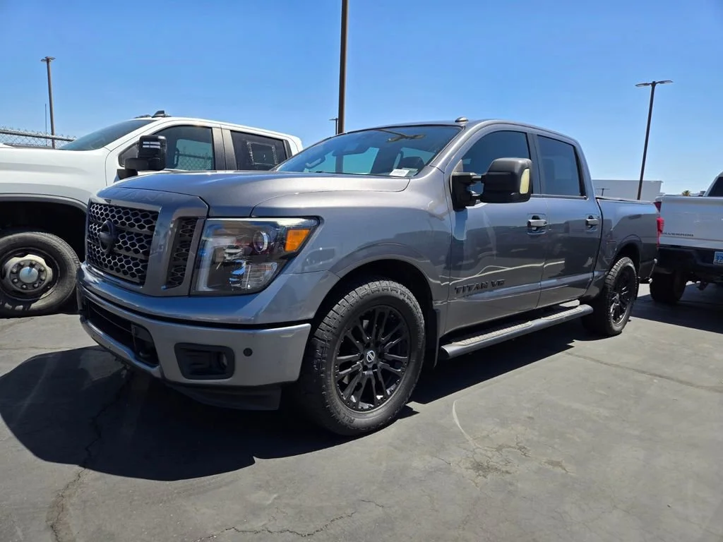 Used 2019 Gun Metallic Nissan SV image 2