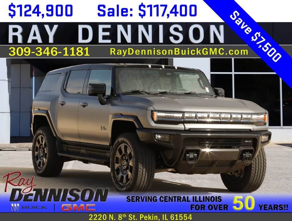 Magnus Gray Matte 2026 GMC Hummer EV SUV SUV / Crossover All-Wheel Drive 