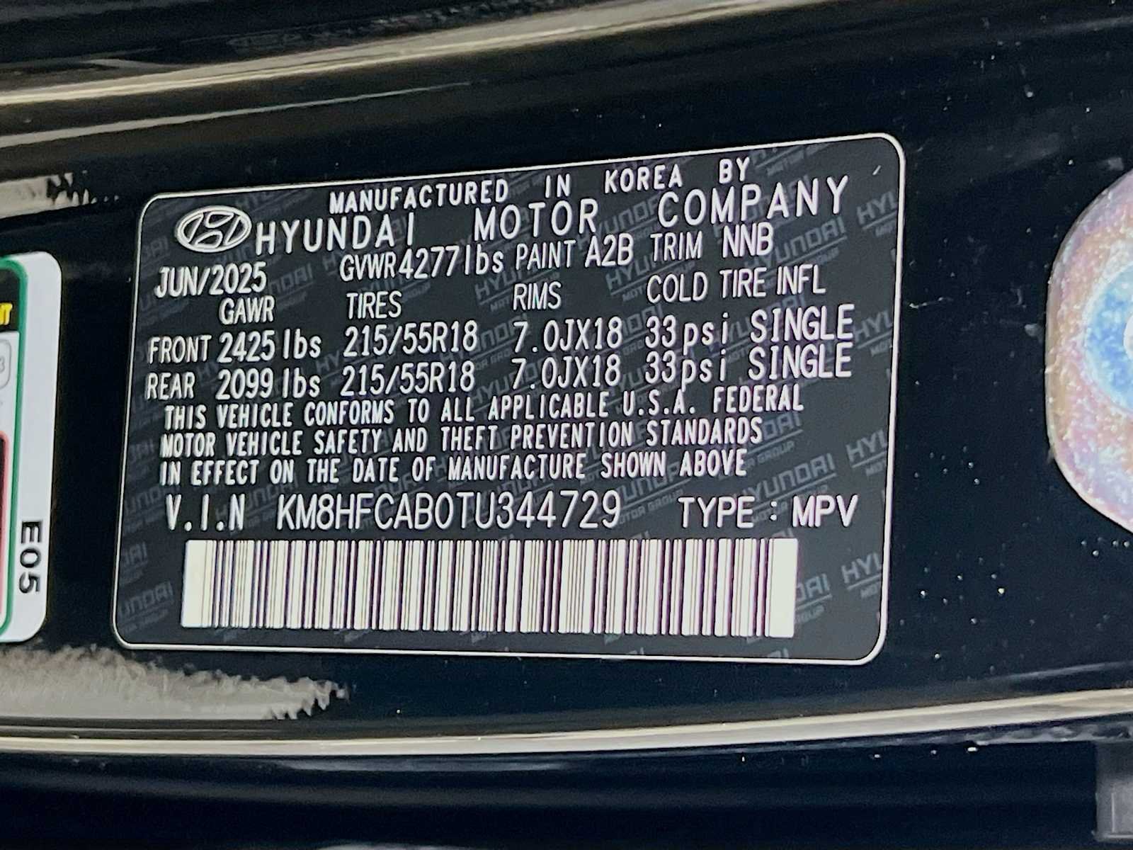 Used 2026 Abyss Black Pearl Hyundai SEL Sport image 32