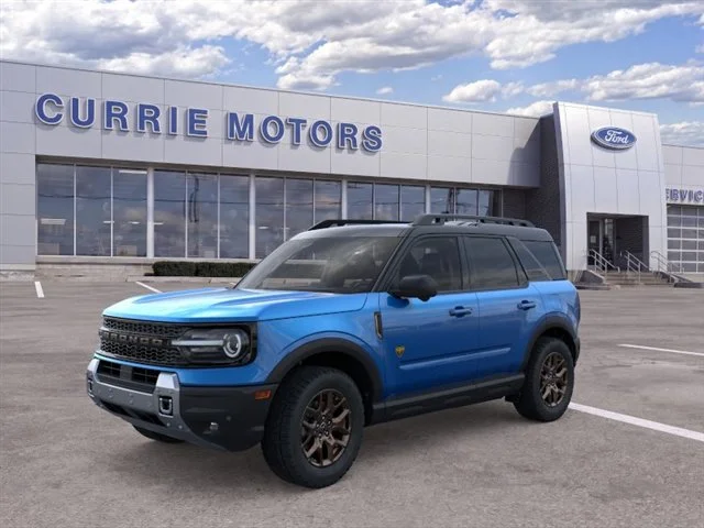 New 2026 Velocity Blue Metallic Ford Badlands image 1
