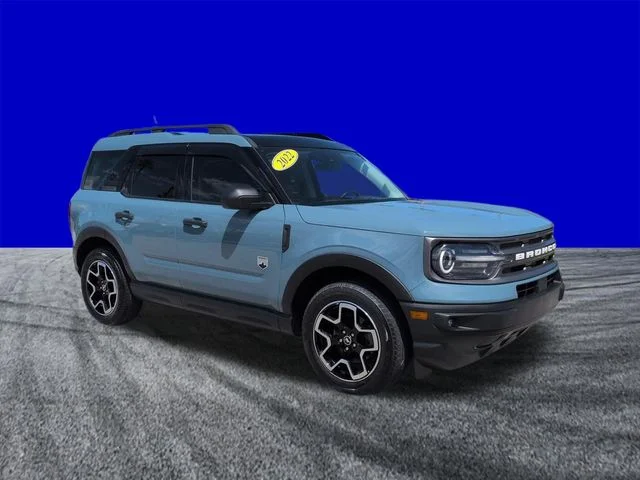 Certified Used 2022 Blue Metallic Ford Big Bend image 2